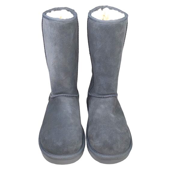 Koolaburra X UGG Women’s Classic Grey Suede Winter Boots Size US 7 - Picture 3 of 9